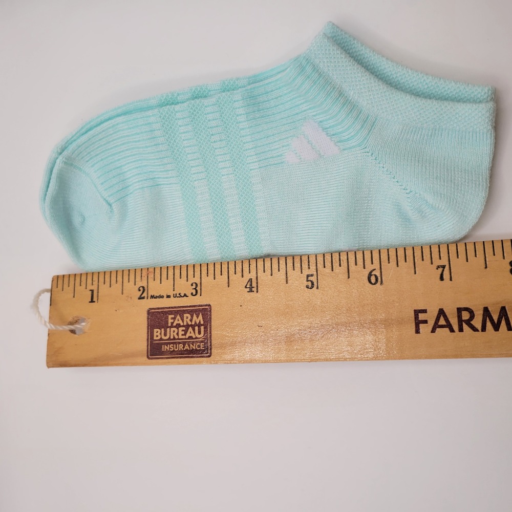 Adidas Ankle Socks Kids One Size Multicolor Pastel Low Cut 5 Pair Pack - Picture 5 of 5